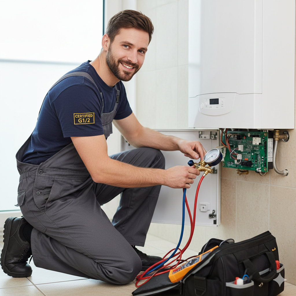 Chauffagiste certifié G1/G2 en Belgique